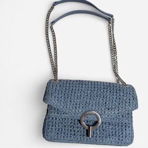 Sandro Raffia YZA Bag
